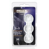 Прозрачный фигурный мастурбатор Master Stroker - Blush Novelties - в Балашихе купить с доставкой