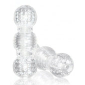 Прозрачный фигурный мастурбатор Master Stroker - Blush Novelties - в Балашихе купить с доставкой