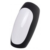 Черно-белый перезаряжаемый мастурбатор Erotist Hailstorm - Erotist Adult Toys - в Балашихе купить с доставкой