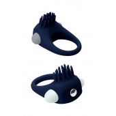Синее эрекционное виброкольцо STIMU RING - Dream Toys - в Балашихе купить с доставкой