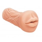 Телесный мастурбатор-ротик Sweet Lips - Lola Games - в Балашихе купить с доставкой
