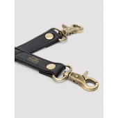 Черный фиксатор для манжет Bound to You Faux Leather Hogtie - Fifty Shades of Grey - купить с доставкой в Балашихе