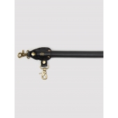 Черная распорка для ног Bound to You Faux Leather Spreader Bar - 50,8 см. - Fifty Shades of Grey - купить с доставкой в Балашихе