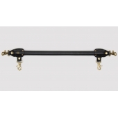 Черная распорка для ног Bound to You Faux Leather Spreader Bar - 50,8 см. - Fifty Shades of Grey - купить с доставкой в Балашихе