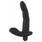 Черный вибромассажер простаты Naughty Finger Prostate Vibe - 13,8 см. - Orion - в Балашихе купить с доставкой