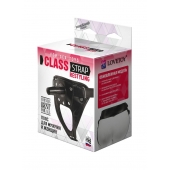 Черный пояс для насадок CLASS STRAP Restyling - LOVETOY (А-Полимер) - купить с доставкой в Балашихе