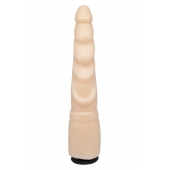 Телесная реалистичная насадка-елочка - 20,5 см. - LOVETOY (А-Полимер) - купить с доставкой в Балашихе