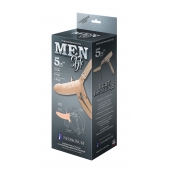 Телесный мужской парапротез MEN STYLE - 15 см. - LOVETOY (А-Полимер) - купить с доставкой в Балашихе