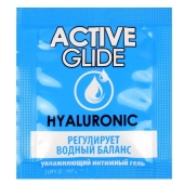 Лубрикант на водной основе Active Glide с гиалуроновой кислотой - 3 гр. - Биоритм - купить с доставкой в Балашихе