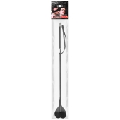 Черный стек с наконечником-сердечком - 54 см. - Notabu - купить с доставкой в Балашихе