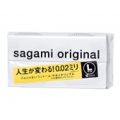 Презервативы Sagami Original 0.02 L-size увеличенного размера - 10 шт. - Sagami - купить с доставкой в Балашихе