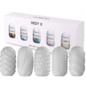 Набор из 5 мастурбаторов Hedy X5 Mixed - Svakom - в Балашихе купить с доставкой