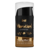 Жидкий интимный гель с эффектом вибрации Vibration! Coffee - 15 мл. - INTT - купить с доставкой в Балашихе