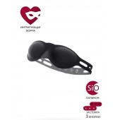 Черная плотная силиконовая маска - ToyFa - купить с доставкой в Балашихе