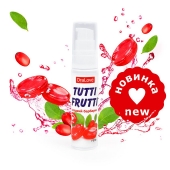 Гель-смазка Tutti-frutti со вкусом барбариса - 30 гр. - Биоритм - купить с доставкой в Балашихе