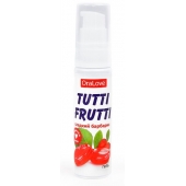 Гель-смазка Tutti-frutti со вкусом барбариса - 30 гр. - Биоритм - купить с доставкой в Балашихе