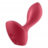 Красный вибромассажёр простаты Satisfyer Backdoor Lover - 14 см. - Satisfyer - в Балашихе купить с доставкой
