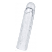Прозрачная насадка-удлинитель Flawless Clear Penis Sleeve Add 1 - 15,5 см. - Lovetoy - в Балашихе купить с доставкой