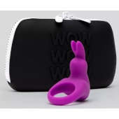 Фиолетовое эрекционное виброкольцо Happy Rabbit Cock Ring Kit - Happy Rabbit - в Балашихе купить с доставкой