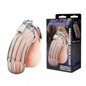 Металлическая клетка Prisoner Cock Сage с замком - BlueLine - купить с доставкой в Балашихе