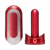 Красный мастурбатор Flip Zero Red   Warmer с подогревом - Tenga - в Балашихе купить с доставкой