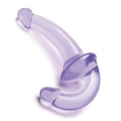 Фиолетовый безремневой страпон Strapless Strap-On - Lux Fetish - купить с доставкой в Балашихе