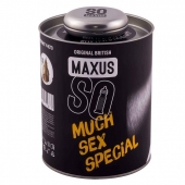 Текстурированные презервативы в кейсе MAXUS So Much Sex - 100 шт. - Maxus - купить с доставкой в Балашихе