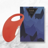 Красное кольцо с вибрацией Thor Cockring - FeelzToys - в Балашихе купить с доставкой