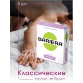 Классические презервативы Bariera Classic - 3 шт. - Bariera - купить с доставкой в Балашихе
