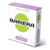 Классические презервативы Bariera Classic - 3 шт. - Bariera - купить с доставкой в Балашихе