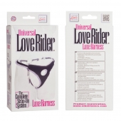 Трусы для страпона с универсальным креплением Universal Love Rider Luxe Harness - California Exotic Novelties - купить с доставкой в Балашихе