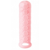 Розовый фаллоудлинитель Homme Long - 15,5 см. - Lola Games - в Балашихе купить с доставкой