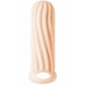 Телесный фаллоудлинитель Homme Wide - 13 см. - Lola Games - в Балашихе купить с доставкой