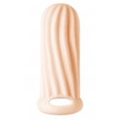 Телесный фаллоудлинитель Homme Wide - 11 см. - Lola Games - в Балашихе купить с доставкой