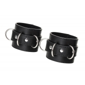 Черные наручники Anonymo на сцепке - ToyFa - купить с доставкой в Балашихе
