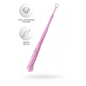 Розовый флоггер Anonymo - 64 см. - ToyFa - купить с доставкой в Балашихе