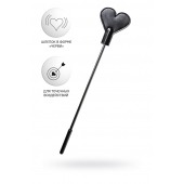 Черный стек со шлепком в форме сердца Anonymo - 35 см. - ToyFa - купить с доставкой в Балашихе