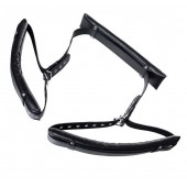 Черные кожаные стропы для фиксации Anonymo - ToyFa - купить с доставкой в Балашихе