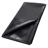 Черная простыня для секса из ПВХ - 220 х 200 см. - ToyFa - купить с доставкой в Балашихе