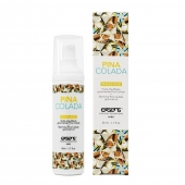 Разогревающее массажное масло с ароматом пина колада Gourmet Pina Colada - 50 мл. - Exsens - купить с доставкой в Балашихе
