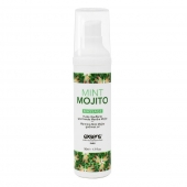 Разогревающее массажное масло с ароматом мохито Gourmet Mint Mojito - 50 мл. - Exsens - купить с доставкой в Балашихе