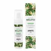 Разогревающее массажное масло с ароматом мохито Gourmet Mint Mojito - 50 мл. - Exsens - купить с доставкой в Балашихе