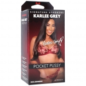 Мастурбатор-вагина Karlee Grey ULTRASKYN Pocket Pussy - Doc Johnson - в Балашихе купить с доставкой