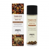 Органическое массажное масло TIGER EYE MACADAMIA - 100 мл. - Exsens - купить с доставкой в Балашихе