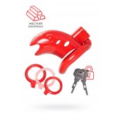 Красный мужской пояс верности из пластика - ToyFa - купить с доставкой в Балашихе