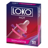 Стимулирующая насадка на пенис LOKO HOT с возбуждающим эффектом - Sitabella - в Балашихе купить с доставкой