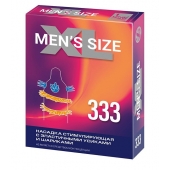 Стимулирующая насадка на пенис MEN SIZE 333 - Sitabella - в Балашихе купить с доставкой