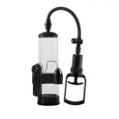 Прозрачная вакуумная помпа с вибрацией Vibrating Penis Pump - Dream Toys - в Балашихе купить с доставкой