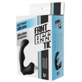 Черный вибромассажер простаты FantASStic Vibrating Prostate Massager - 11,3 см. - Dream Toys - в Балашихе купить с доставкой