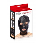 Маска-шлем с прорезями для глаз и рта - Fetish Tentation - купить с доставкой в Балашихе